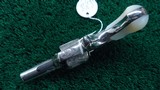 DELUXE EXHIBITION GRADE ELABORATELY ENGRAVED COLT NEWLINE CAL 41 REVOLVER - 4 of 12