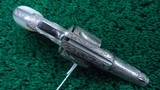 DELUXE EXHIBITION GRADE ELABORATELY ENGRAVED COLT NEWLINE CAL 41 REVOLVER - 3 of 12