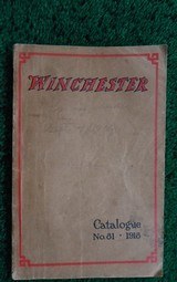 VINTAGE WINCHESTER 1918 CATALOGUE No. 81