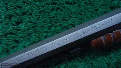 WINCHESTER MODEL 1890 PUMP ACTION RIFLE IN 22 SHORT CALIBER - Image 6 of 19