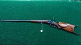WINCHESTER MODEL 1885 H.W. SCHUETZEN RIFLE IN 22 SHORT - 18 of 19
