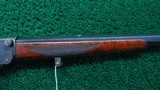 WINCHESTER MODEL 1885 H.W. SCHUETZEN RIFLE IN 22 SHORT - 5 of 19