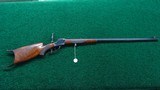 WINCHESTER MODEL 1885 H.W. SCHUETZEN RIFLE IN 22 SHORT - 19 of 19