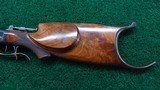 WINCHESTER MODEL 1885 H.W. SCHUETZEN RIFLE IN 22 SHORT - 16 of 19