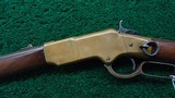 WINCHESTER 1866 FIRST MODEL FLAT SIDE CARBINE CALIBER 44 RF - 2 of 16
