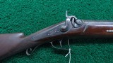 *Sale Pending* - HALF STOCK PERCUSSION 4 BORE PUNT GUN - 1 of 22