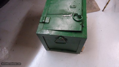 ADAMS EXPRESS CO. IRON STRONG BOX - Image 7 of 10