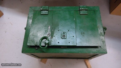 ADAMS EXPRESS CO. IRON STRONG BOX - Image 2 of 10