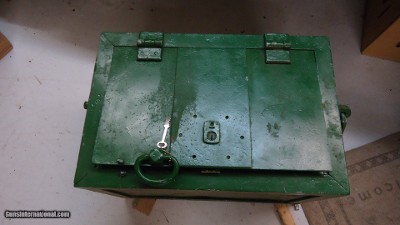 ADAMS EXPRESS CO. IRON STRONG BOX - Image 4 of 10