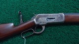 SPECIAL ORDER WINCHESTER MODEL 1886 RIFLE IN CALIBER 40-82