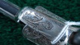 *Sale Pending* - DELUXE EXHIBITION GRADE ELABORATELY ENGRAVED COLT NEWLINE CAL 41 REVOLVER - 9 of 12