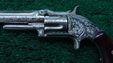 FACTORY ENGRAVED SMITH & WESSON MODEL 1-1/2 REVOLVER - 8 of 15