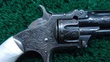 VERY BEAUTIFUL ENGRAVED SMITH & WESSON NO. 1 3RD ISSUE REVOLVER - 6 of 13