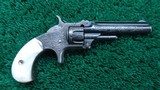 VERY BEAUTIFUL ENGRAVED SMITH & WESSON NO. 1 3RD ISSUE REVOLVER