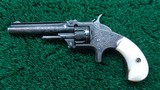 VERY BEAUTIFUL ENGRAVED SMITH & WESSON NO. 1 3RD ISSUE REVOLVER - 2 of 13