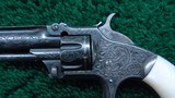 VERY BEAUTIFUL ENGRAVED SMITH & WESSON NO. 1 3RD ISSUE REVOLVER - 8 of 13