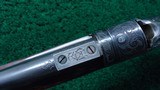 ONE OF A KIND SPECIAL ORDER FACTORY ENGRAVED LO-WALL TAKEDOWN SPORTING RIFLE - 12 of 25