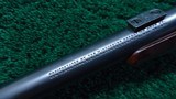 ONE OF A KIND SPECIAL ORDER FACTORY ENGRAVED LO-WALL TAKEDOWN SPORTING RIFLE - 15 of 25