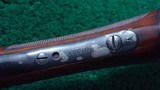 ONE OF A KIND SPECIAL ORDER FACTORY ENGRAVED LO-WALL TAKEDOWN SPORTING RIFLE - 17 of 25