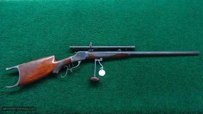 DLX WINCHESTER MODEL 1885 LAUDENSACK H.W. T.D. FRAME CAL 22 SHORT - Image 24 of 24