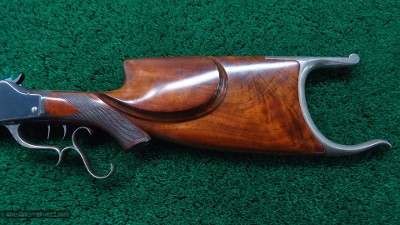 DLX WINCHESTER MODEL 1885 LAUDENSACK H.W. T.D. FRAME CAL 22 SHORT - Image 21 of 24