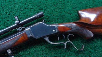 DLX WINCHESTER MODEL 1885 LAUDENSACK H.W. T.D. FRAME CAL 22 SHORT - Image 2 of 24