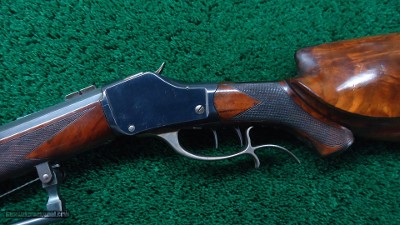 WINCHESTER 1885 H.W. SCHUETZEN RIFLE CAL 22 L - Image 2 of 19