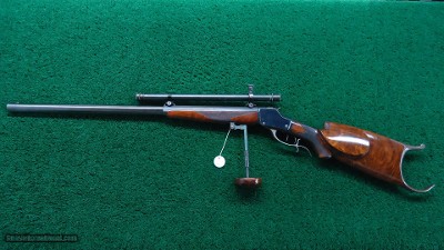 WINCHESTER 1885 H.W. SCHUETZEN RIFLE CAL 22 L - Image 19 of 19