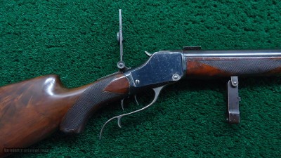 DLX WINCHESTER H.W. SCHUETZEN RIFLE IN 32-40