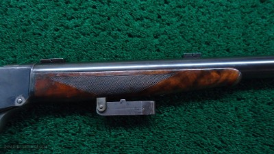DLX WINCHESTER H.W. SCHUETZEN RIFLE IN 32-40 - Image 5 of 19