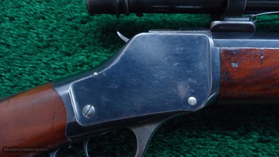 DELUXE WINCHESTER 1885 LAUDENSACK SCHUETZEN RIFLE IN CALIBER 22 SHORT - Image 8 of 22