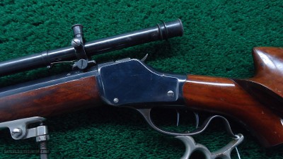 DELUXE WINCHESTER 1885 LAUDENSACK SCHUETZEN RIFLE IN CALIBER 22 SHORT - Image 2 of 22