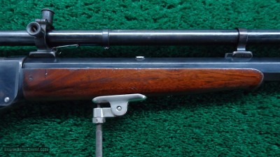 DELUXE WINCHESTER 1885 LAUDENSACK SCHUETZEN RIFLE IN CALIBER 22 SHORT - Image 5 of 22