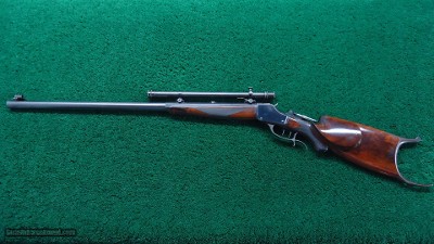 VERY ATTRACTIVE 1885 WINCHESTER HW SCHUETZEN RIFLE 32-40 CAL - Image 20 of 21