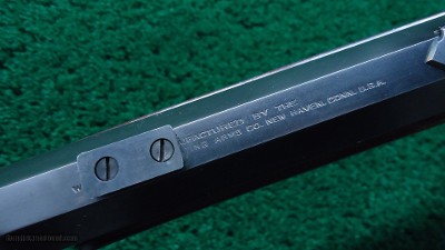 VERY ATTRACTIVE 1885 WINCHESTER HW SCHUETZEN RIFLE 32-40 CAL - Image 10 of 21