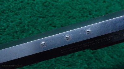 WINCHESTER MODEL 1885 H.W. SCHUETZEN RIFLE IN 22 SHORT - Image 12 of 19