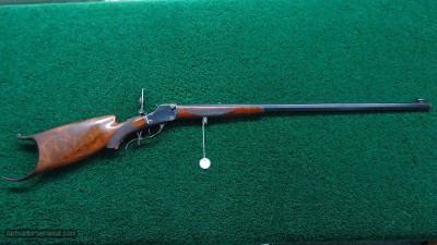 WINCHESTER MODEL 1885 H.W. SCHUETZEN RIFLE IN 22 SHORT - Image 19 of 19