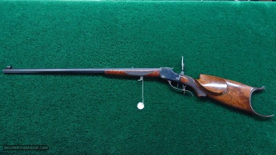 WINCHESTER MODEL 1885 H.W. SCHUETZEN RIFLE IN 22 SHORT - Image 18 of 19