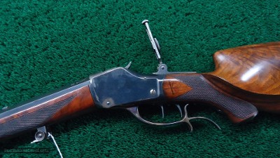 WINCHESTER MODEL 1885 H.W. SCHUETZEN RIFLE IN 22 SHORT - Image 2 of 19
