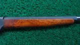 VERY NICE WINCHESTER 1885 DELUXE LOW WALL POPE BARRELED 22LR RIFLE - 5 of 18