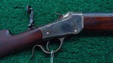 LO-WALL WINCHESTER MODEL 1885 RIFLE IN 32 SHORT