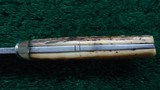 EARLY SHEFFIELD MARKED FRONTIER BOWIE KNIFE - 6 of 8