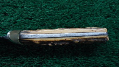EARLY SHEFFIELD MARKED FRONTIER BOWIE KNIFE - Image 7 of 8