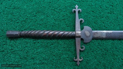 MEDIEVAL 2 HANDED BROADSWORD