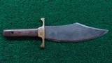 LARGE CAST STEEL KNIFE - 1 of 10