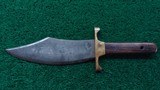 LARGE CAST STEEL KNIFE - 2 of 10