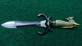 FANTASTIC DRAGON KNIFE BY RAYMOND BEERS - 2 of 17