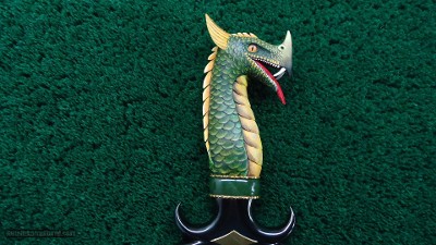 FANTASTIC DRAGON KNIFE BY RAYMOND BEERS - Image 4 of 17
