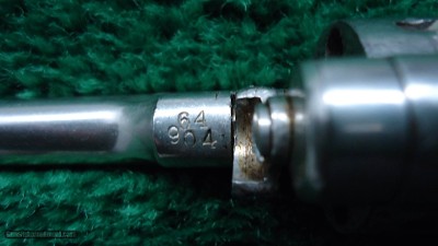 FACTORY ENGRAVED CASED COLT OPEN TOP 22 CALIBER REVOLVER - Image 13 of 19