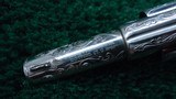*Sale Pending* - EXHIBITION CASED DELUXE ENGRAVED COLT NEW LINE REVOLVER IN CALIBER 32 - 7 of 14